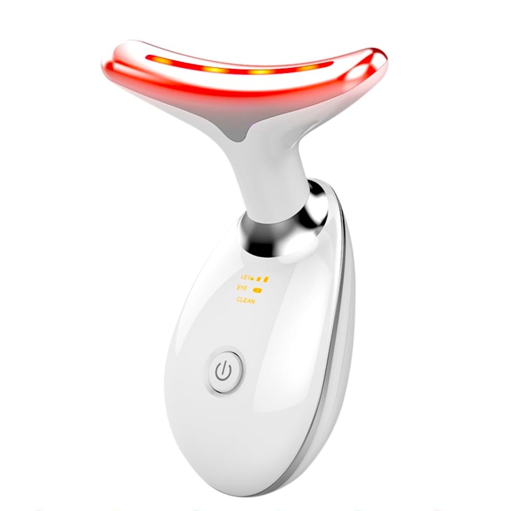 Red-Light-Therapy-for-Face and Neck,7 Color Led Massager for Skin Care.